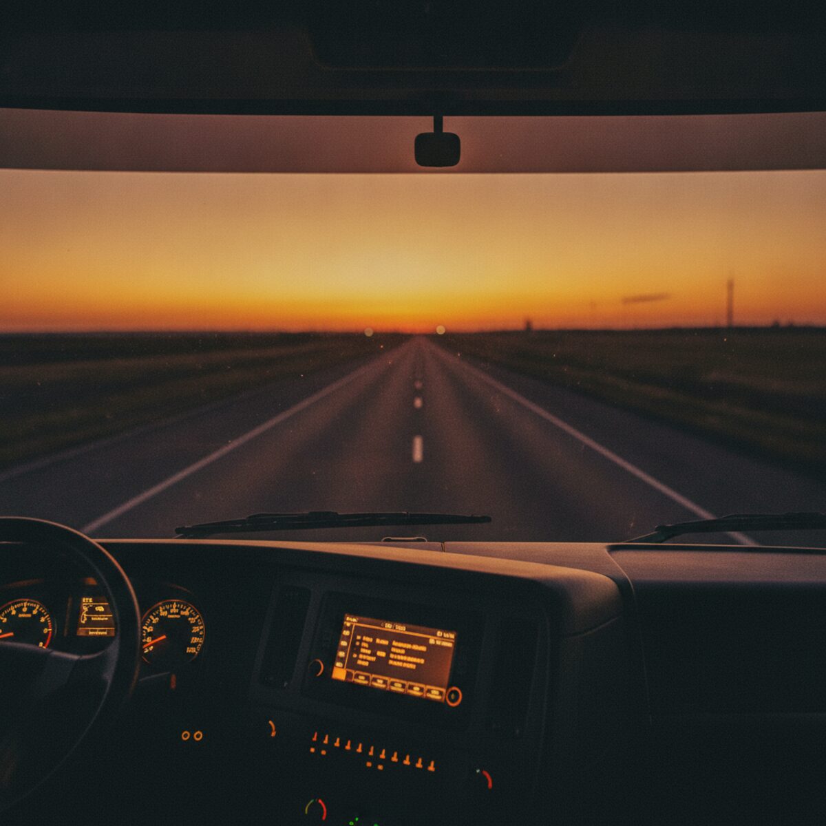 Fleet manager watching live driver HOS clocks on a dashboard while trucks are on the road