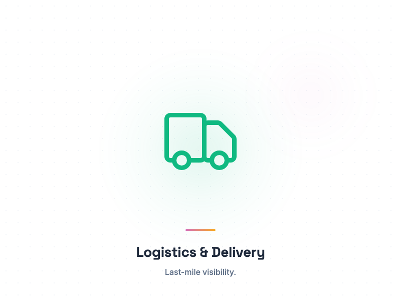 Logistics & Delivery